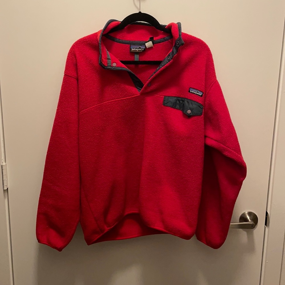 patagonia synchilla snap t pullover